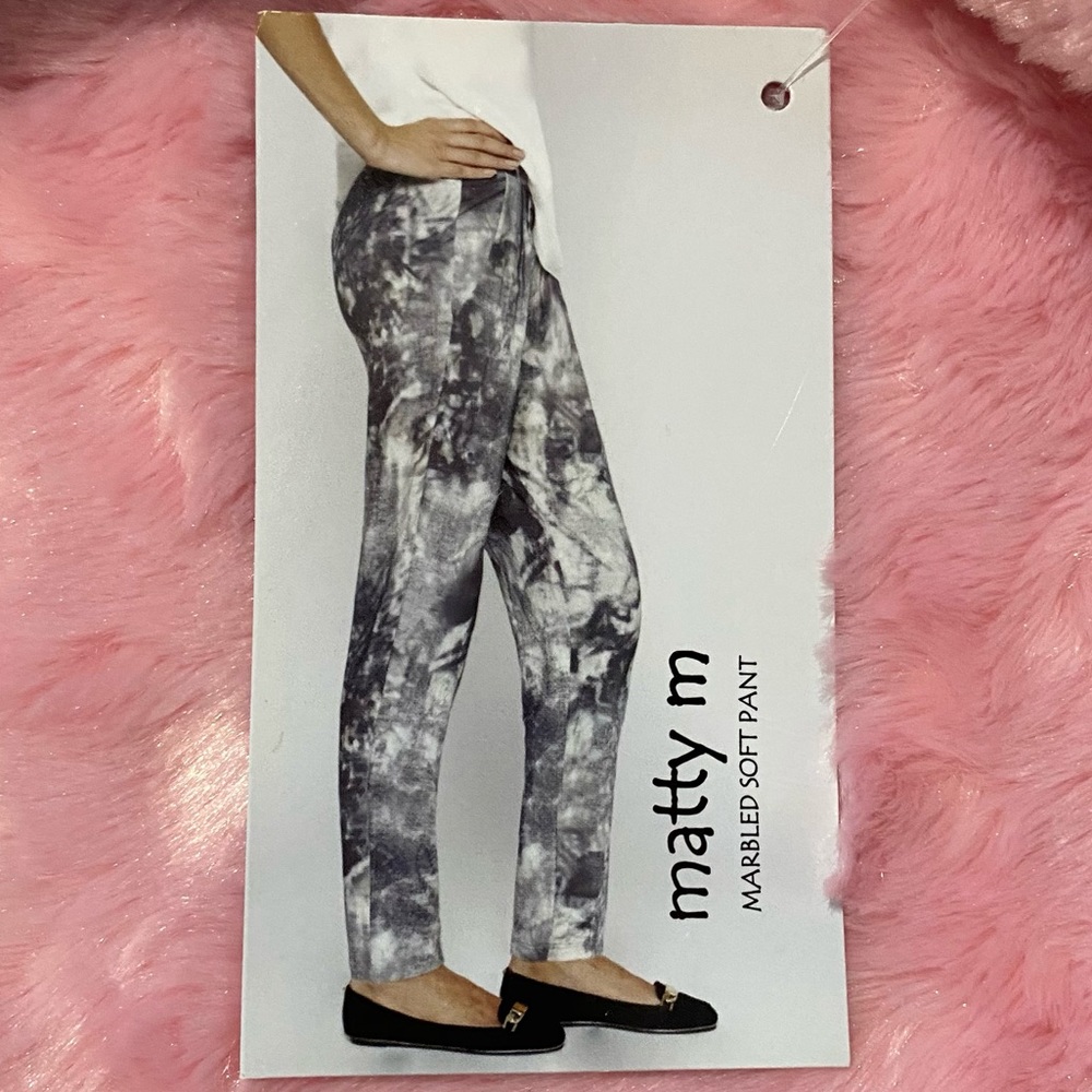Matty M Marbled Soft Pant